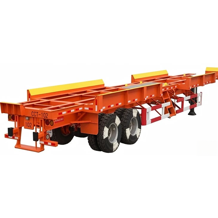 İki Dingilli 45ft Yard Römork